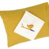 Yellow Robin Lumbar Support Pillow Yellow