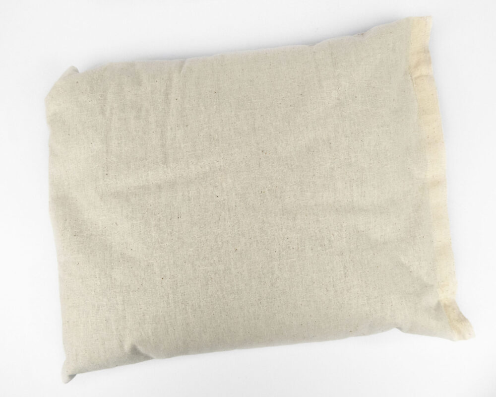 Yellow: Natural Filled Back Support Pillow