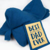 Yellow Robin Neck Pillow Father Gift Blue