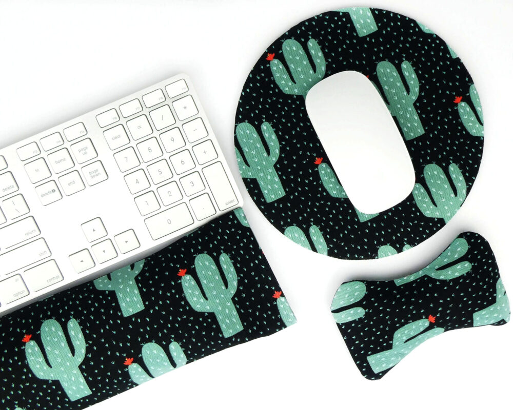 Cactus: Natural Filled Ergonomic Wrist Rests for Keyboard & Mouse