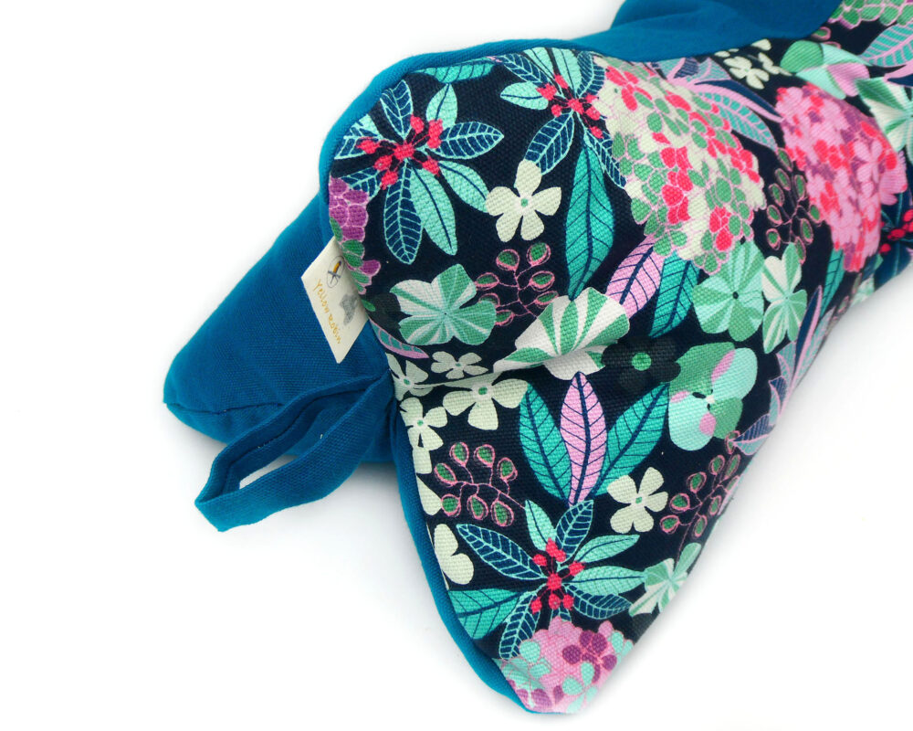 Floral: Natural Filled Neck Support Reading Pillow