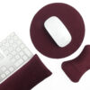 Ergonomic Wrist Rests Burgundy Rose