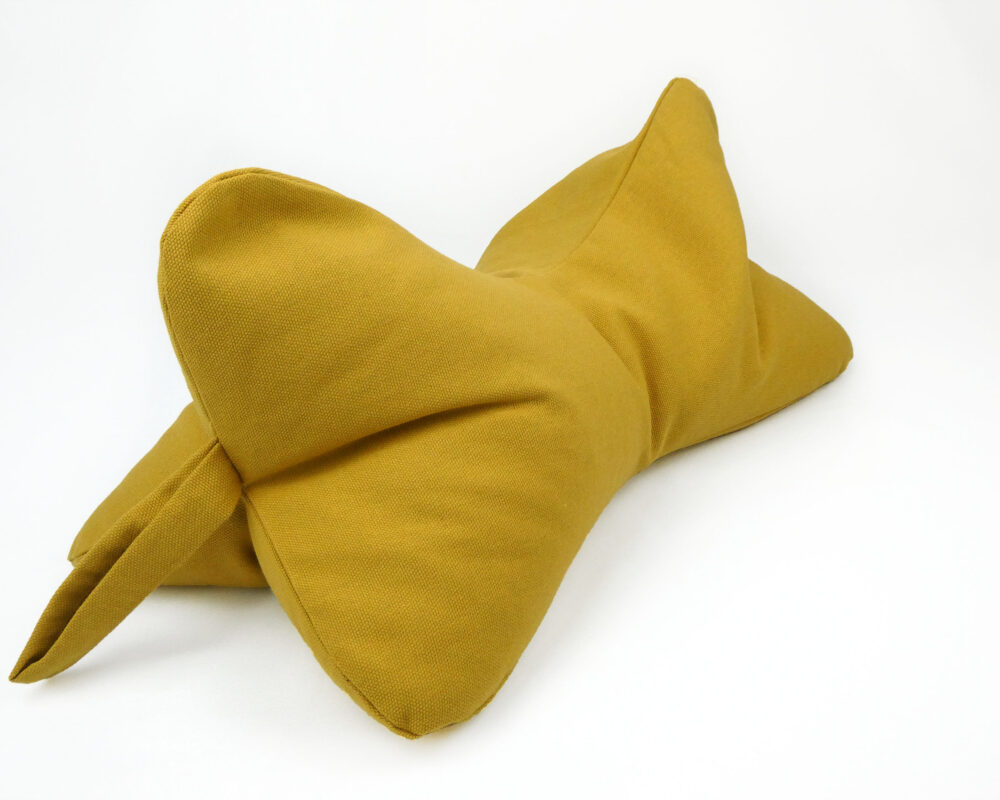 Yellow Robin Neck Relaxation Pillow Yellow