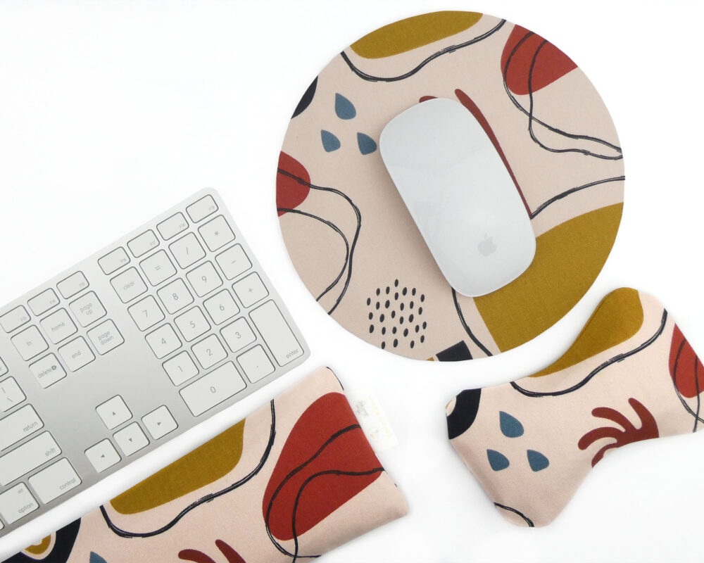 Perfection: Natural Filled Ergonomic Wrist Rests for Keyboard & Mouse